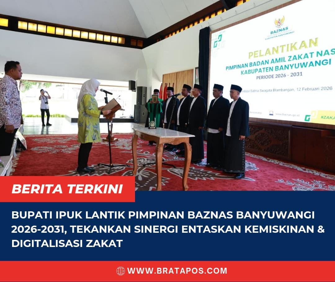 Bupati Ipuk Lantik Pimpinan Baznas Banyuwangi 2026-2031, Tekankan Sinergi Entaskan Kemiskinan & Digitalisasi Zakat