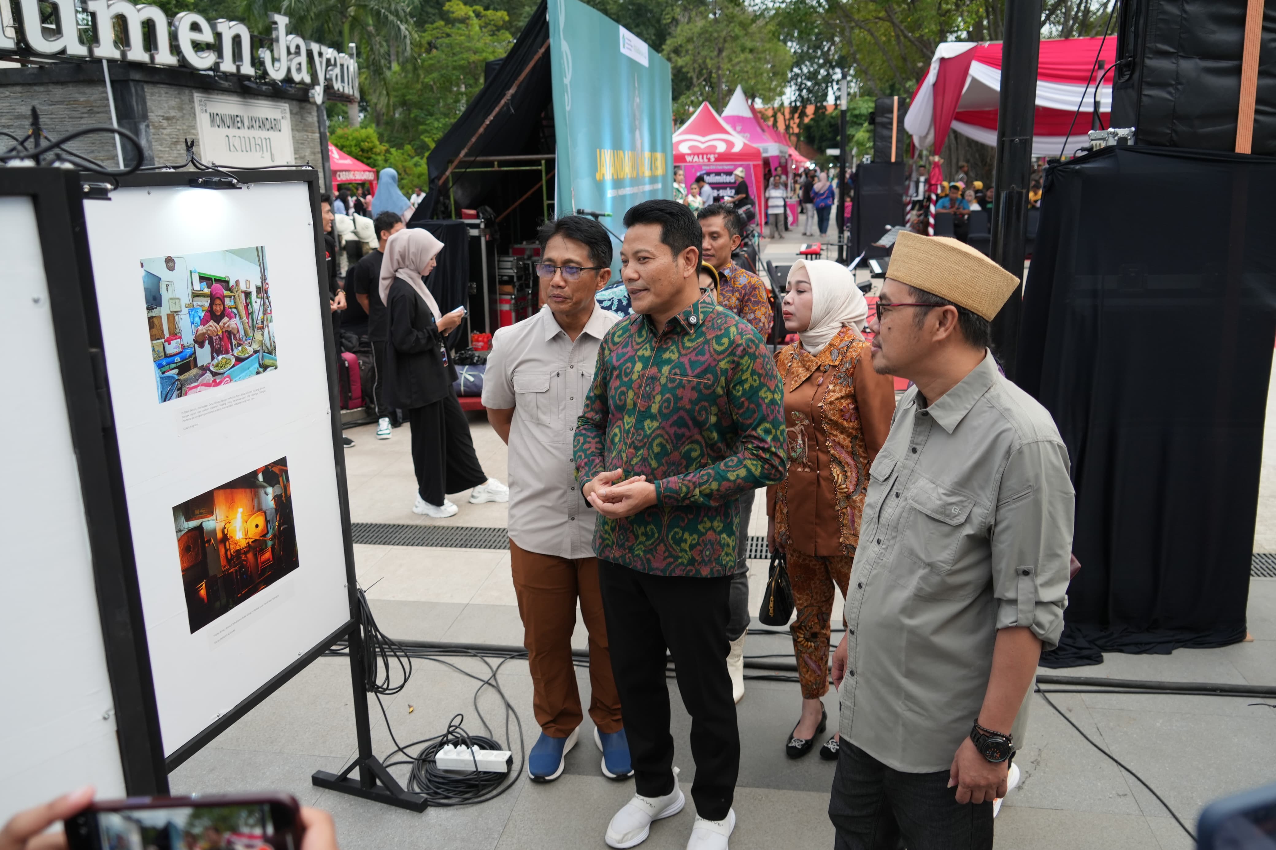 Bupati Sidoarjo Subandi Buka Ajang Ekonomi Kreatif 2025; Jayandaru Jazz Kebun Wadah Apresiasi dan Inovasi Seni Sidoarjo