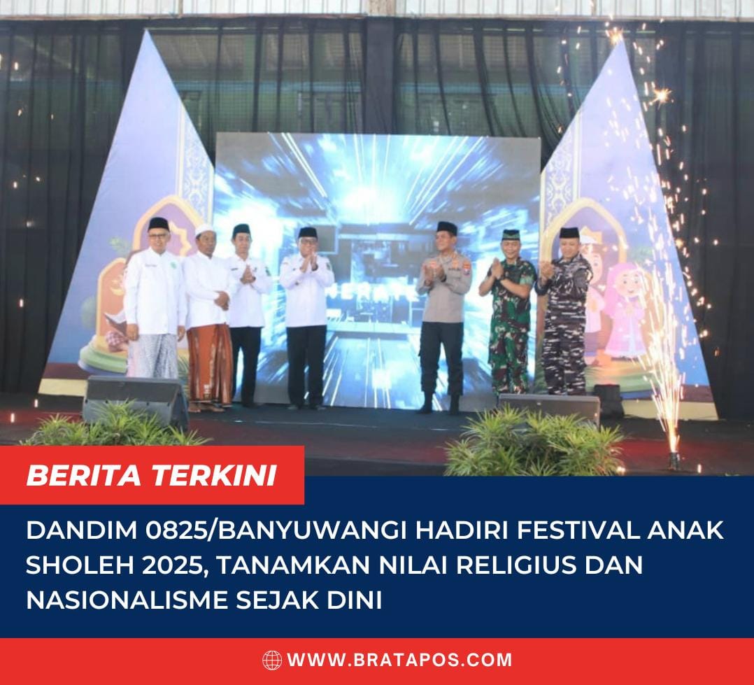Dandim 0825/Banyuwangi Hadiri Festival Anak Sholeh 2025, Tanamkan Nilai Religius dan Nasionalisme Sejak Dini