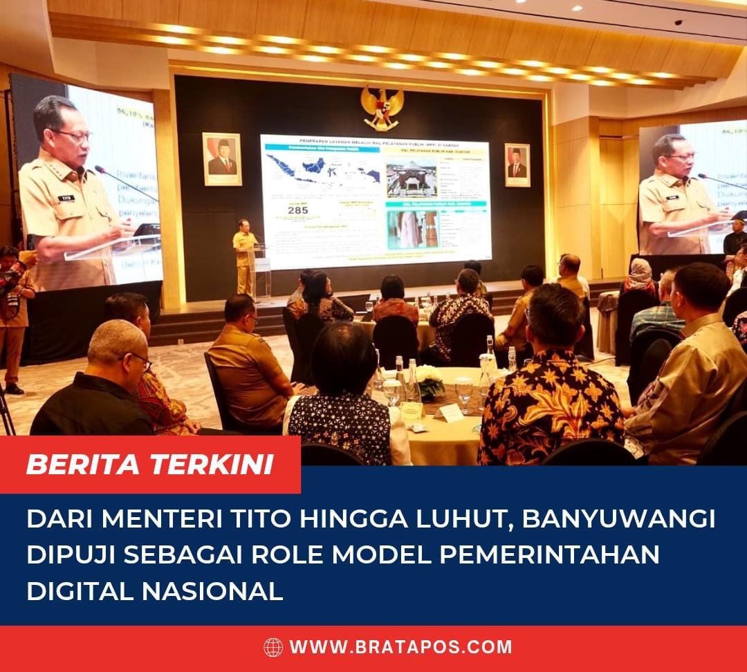 Dari Menteri Tito hingga Luhut, Banyuwangi Dipuji sebagai Role Model Pemerintahan Digital Nasional