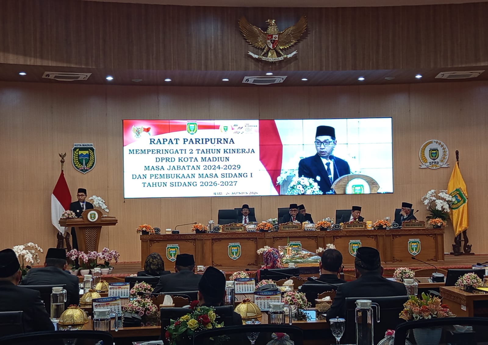 Delapan Fraksi Sampaikan Catatan P-APBD 2026, DPRD Kota Madiun Segera Dalami Bersama OPD