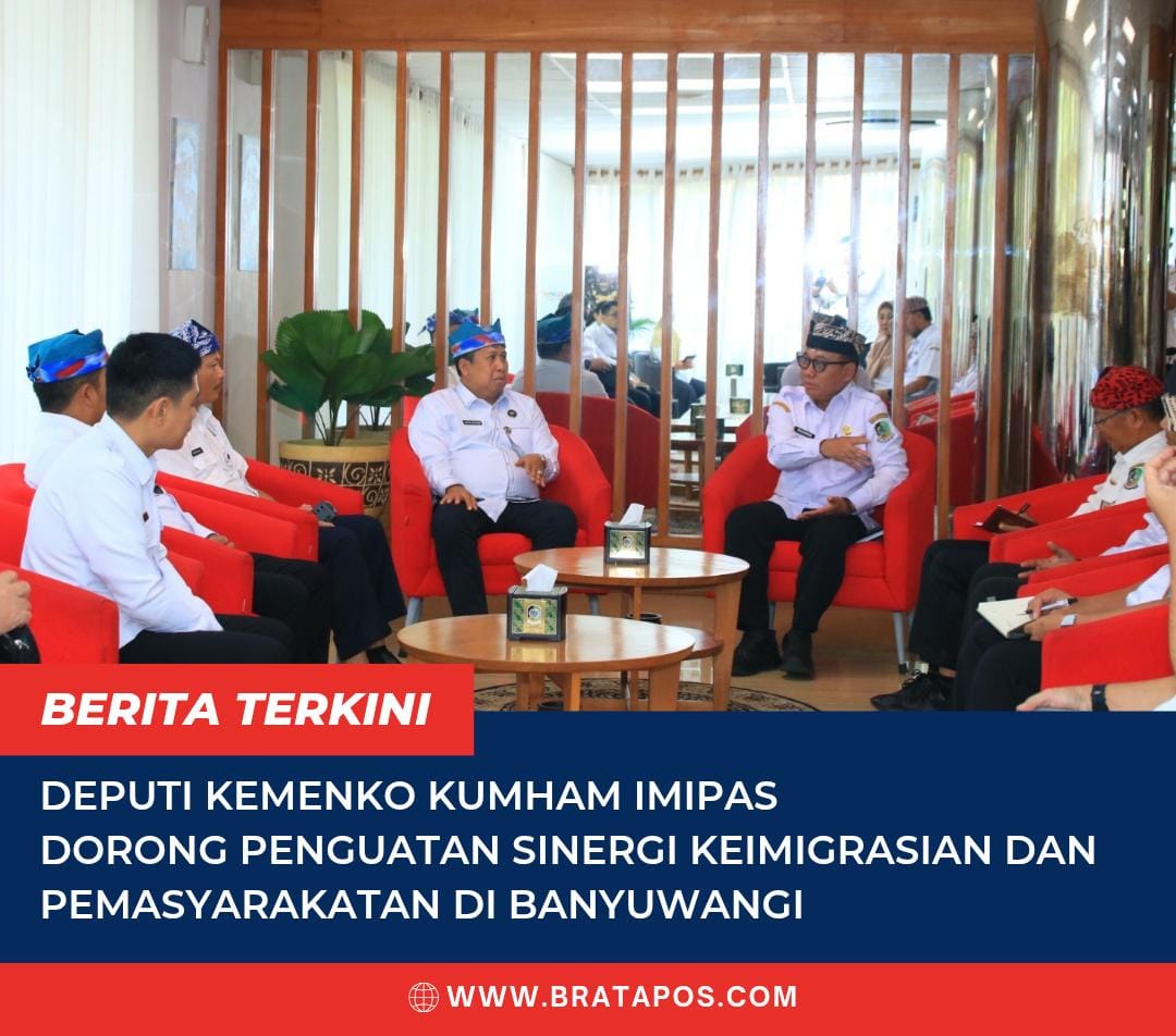 Deputi Kemenko Kumham Imipas Dorong Penguatan Sinergi Keimigrasian dan Pemasyarakatan di Banyuwangi