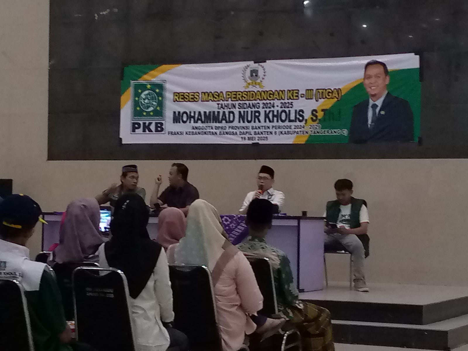 Dewan Banten Nurkholis Serap Aspirasi Saat Reses Masa Persidangan Ke III