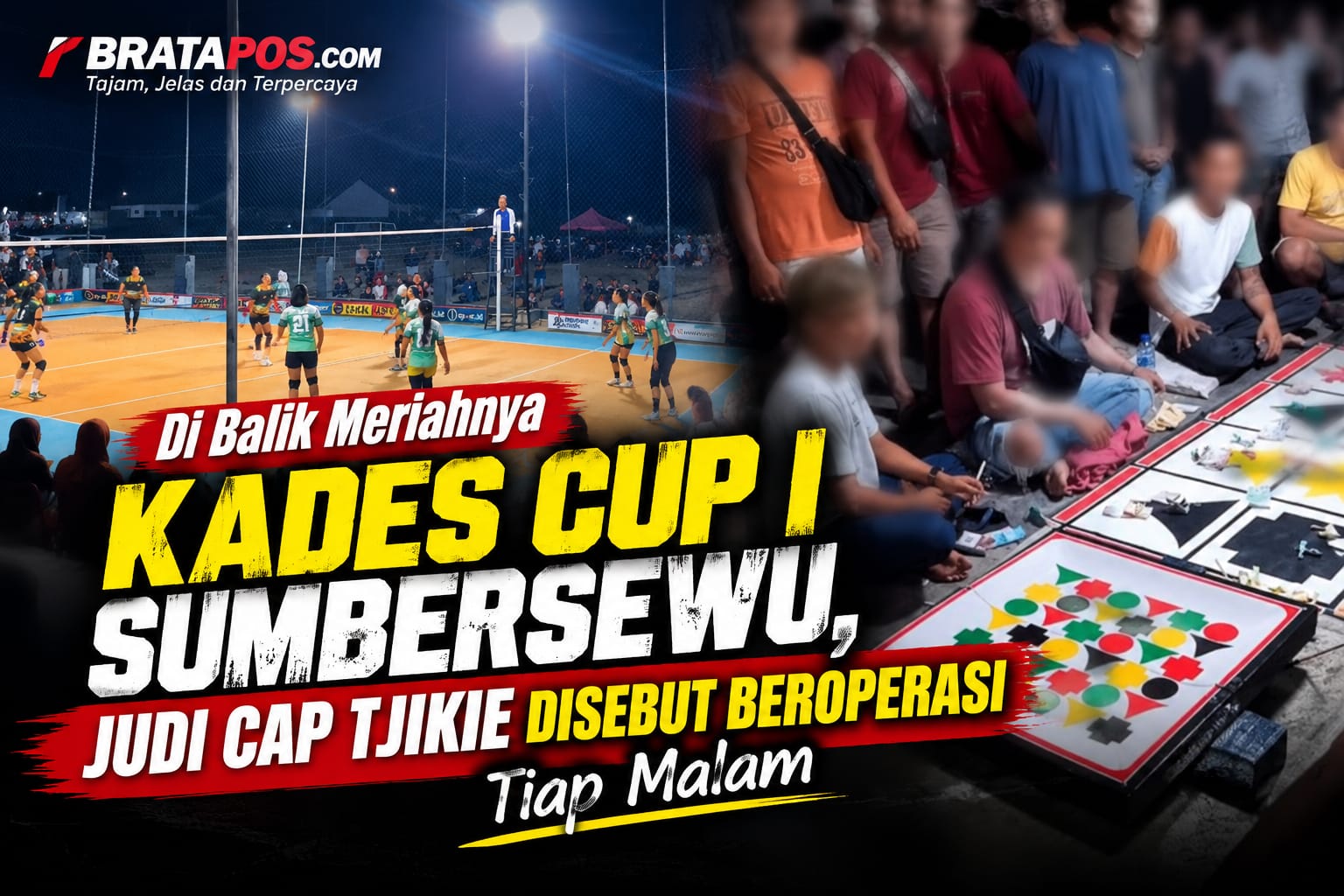 Di Balik Meriahnya Kades Cup I Sumbersewu, Judi Cap Tjikie Disebut Beroperasi Tiap Malam