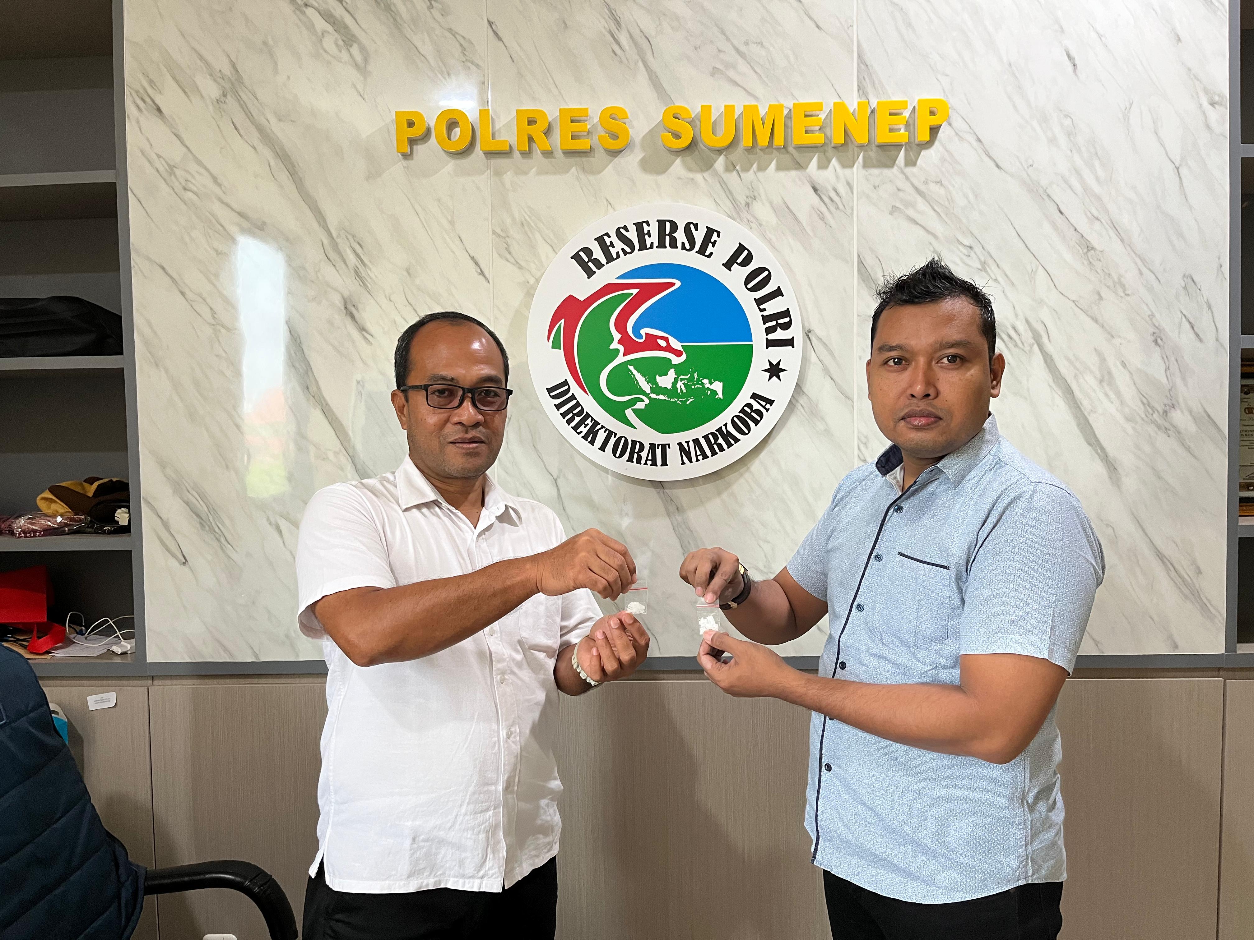 Diduga Edarkan Sabu, Seorang Pria di Sumenep Ditangkap Polisi