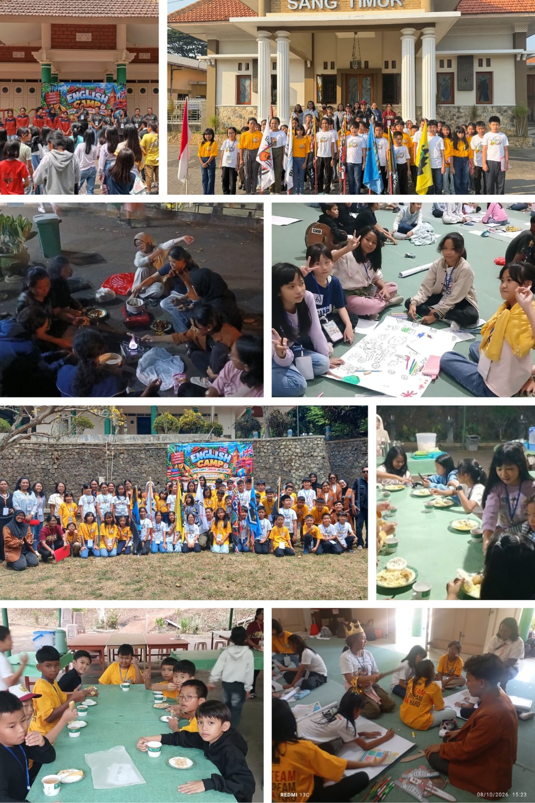 Dinas Pendidikan dan kebudayaan Bersama SDK Sang Timur Menggelar acara English Camp  2026 diJedong
