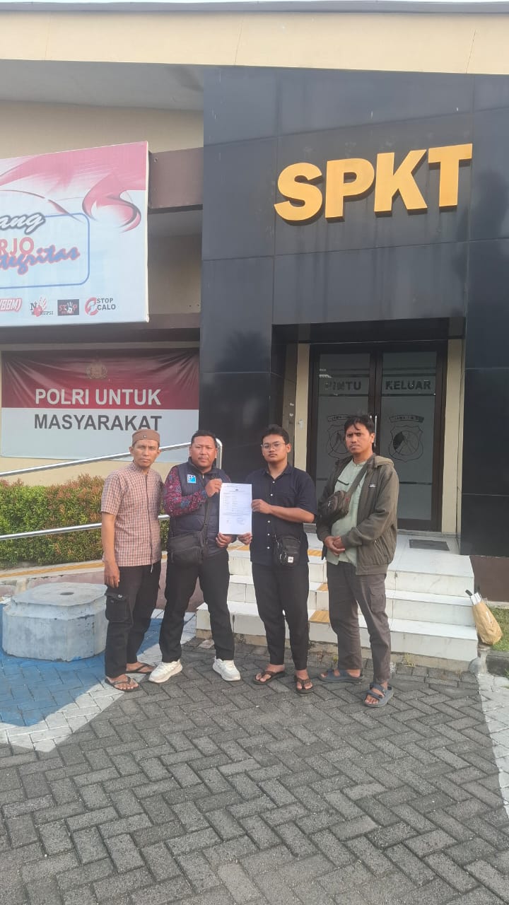 Direktur PT Makmur Tentram Berprestasi, Kurniawan Yudha Susanto Dilaporkan Ke Polresta Sidoarjo Diduga Menjual Tanah Kavling Bermasalah