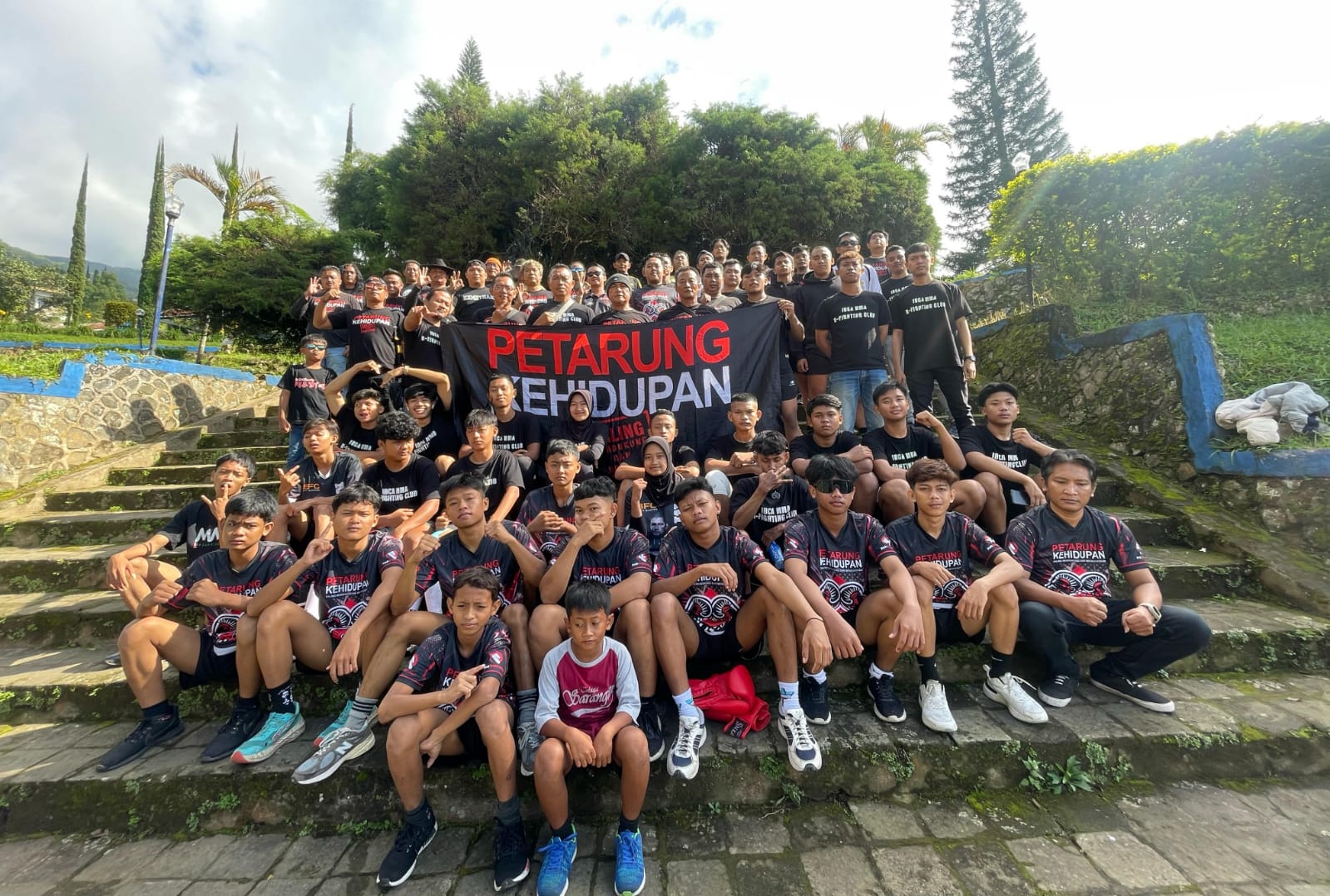 Divisi Olahraga PTKN Gelar Jogging Track Magetan-Sarangan, Untuk Perkuat Fisik Atlet