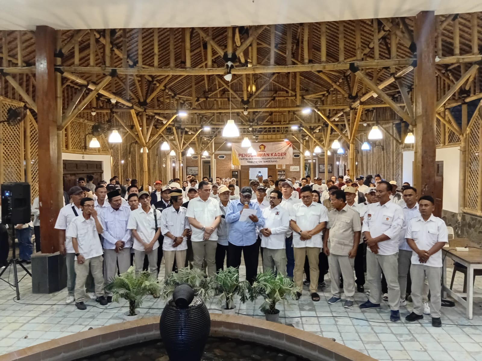 DPC Gerindra Perkuat Konsolidasi dan Pengkaderan Bersama PAC Rajeg