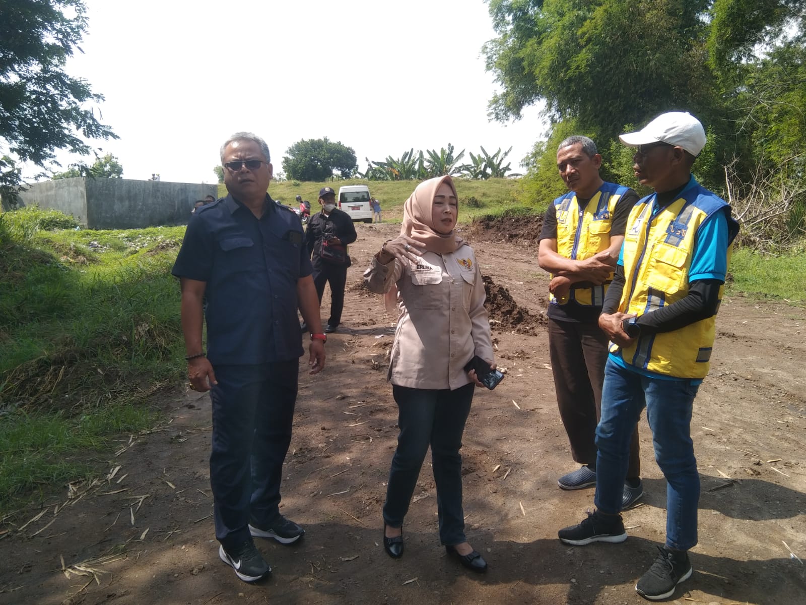 DPRD Kota Madiun, Sidak Bekas Pengerukan Tanah Ilegal di Bantaran Kali