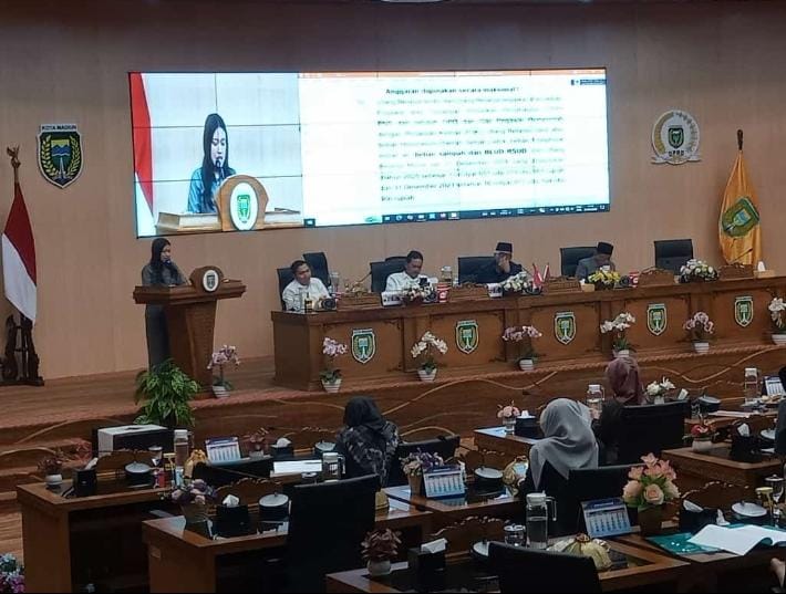 DPRD Kota Madiun Soroti Selisih Anggaran, Dalam Rapat Paripurna Terkait Laporan Pertanggungjawaban APBD 2024