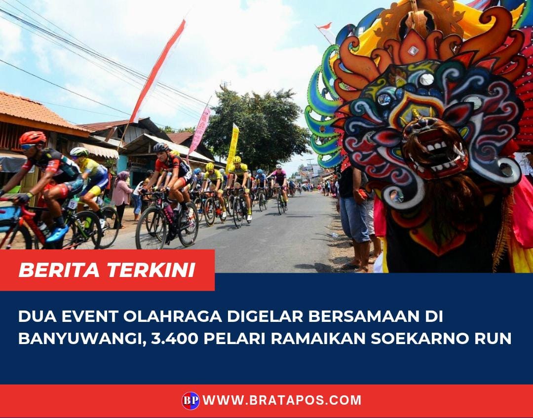 Dua Event Olahraga Digelar Bersamaan di Banyuwangi, 3.400 Pelari Ramaikan Soekarno Run