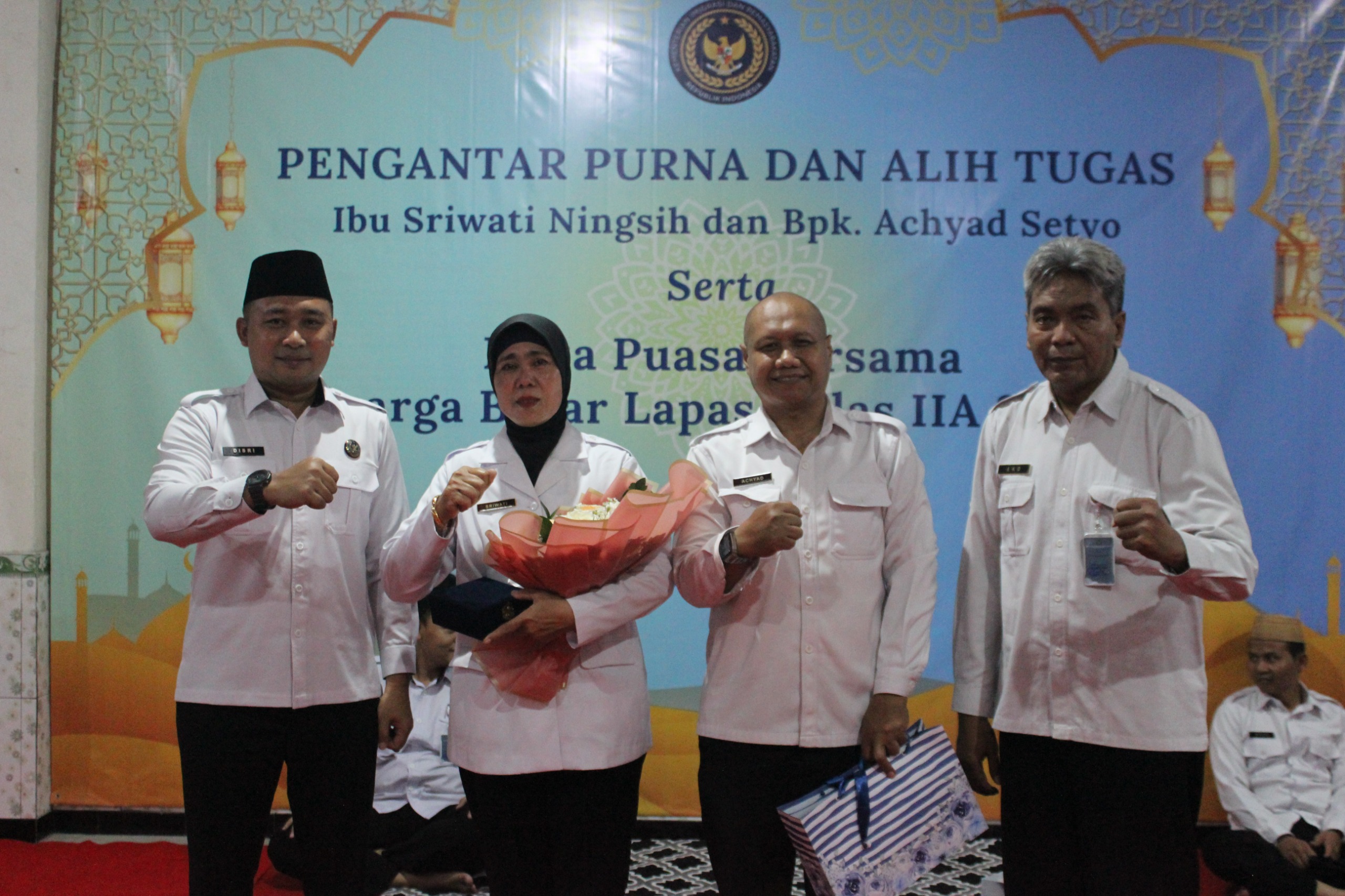 Dua Pegawai Lapas Sidoarjo Pamit Purna Tugas Dan Alih Tugas Dengan Penuh Kehangatan