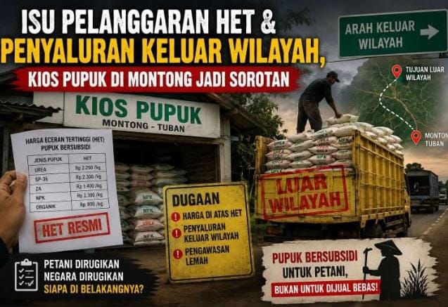 Dugaan ‎Isu Pelanggaran HET & Penyelewangan Pupuk Subsidi  Keluar Wilayah Tuai Sorotan Tajam Dari Warga