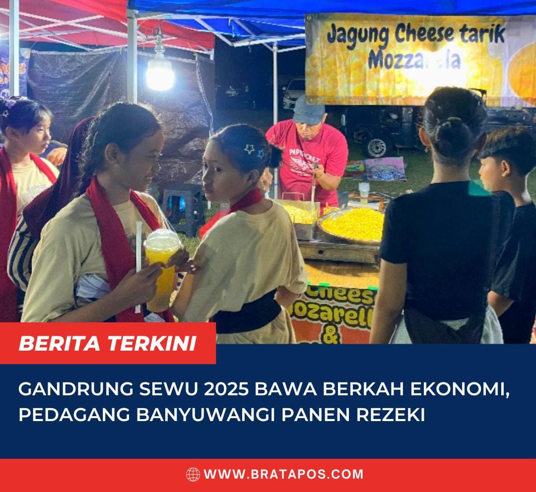 Gandrung Sewu 2025 Bawa Berkah Ekonomi, Pedagang Banyuwangi Panen Rezeki