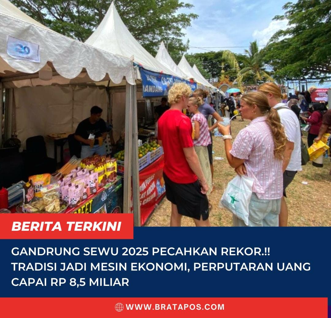 Gandrung Sewu 2025 Pecahkan Rekor.!! Tradisi Jadi Mesin Ekonomi, Perputaran Uang Capai Rp 8,5 Miliar