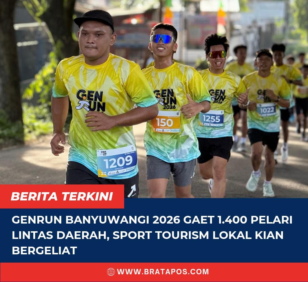 GenRun Banyuwangi 2026 Gaet 1.400 Pelari Lintas Daerah, Sport Tourism Lokal Kian Bergeliat