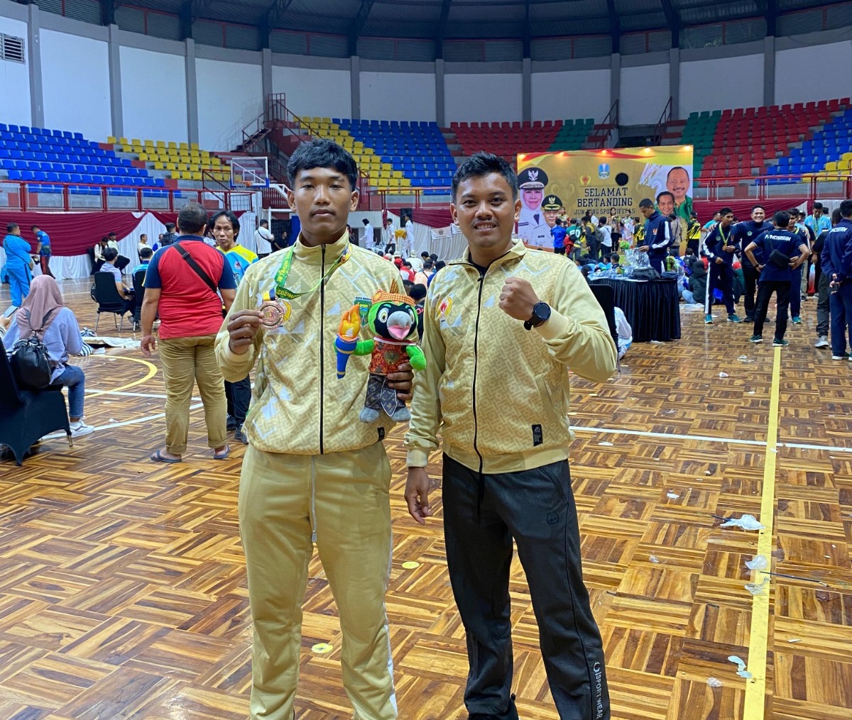 Gustav Joaquin Taruna, Sumbang Perunggu untuk Kota Madiun di Porprov IX 2025 Jawa Timur