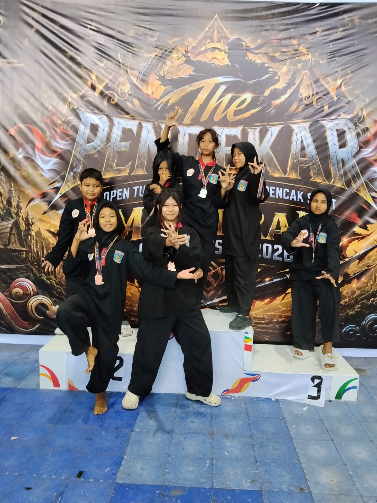 Harumkan Nama Perguruan, Tujuh Atlet KUN THAW MUARA KALONG LOBAR Ukir Prestasi di Masmirah Championship 2026 Piala Bupati Loteng