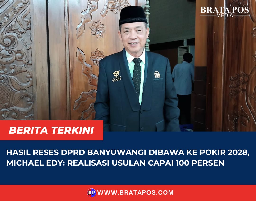 Hasil Reses DPRD Banyuwangi Dibawa ke Pokir 2028, Michael Edy: Realisasi Usulan Capai 100 Persen