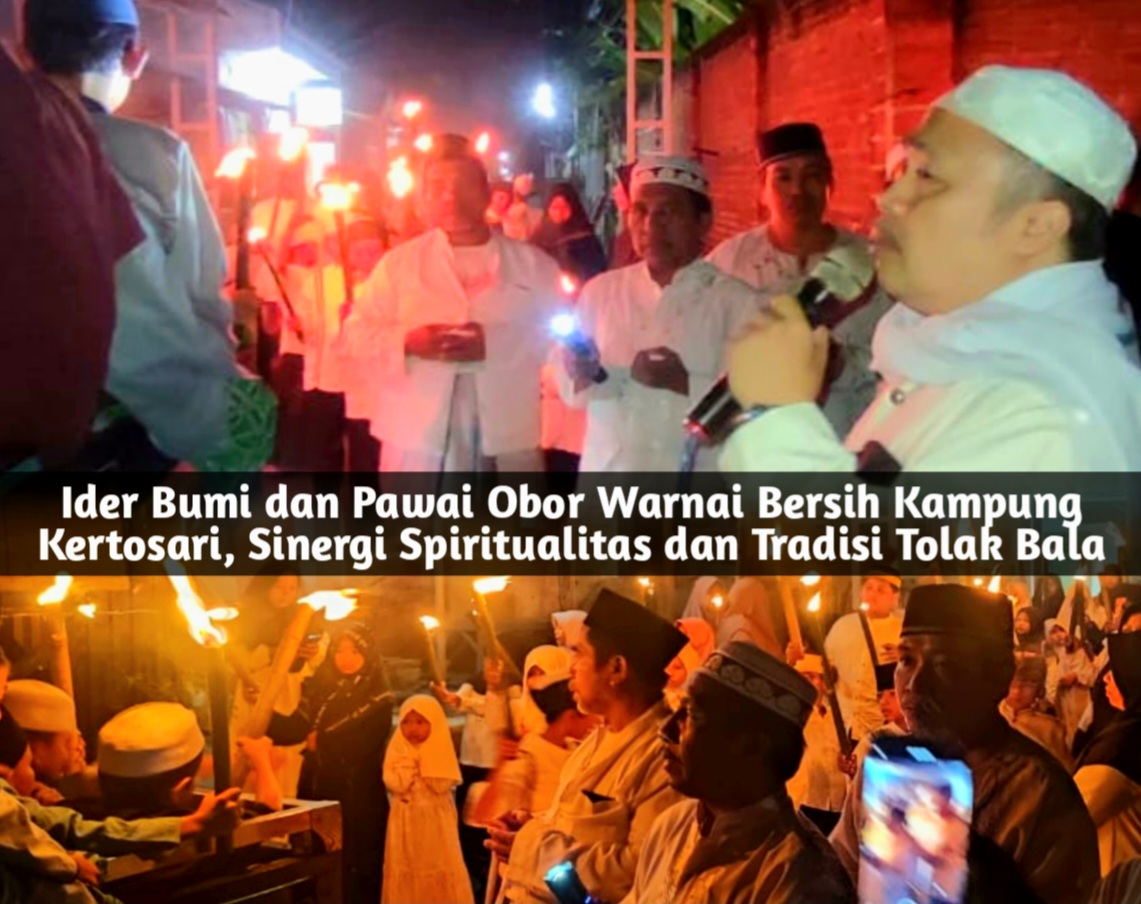 Ider Bumi dan Pawai Obor Warnai Bersih Kampung Kertosari, Sinergi Spiritualitas dan Tradisi Tolak Bala