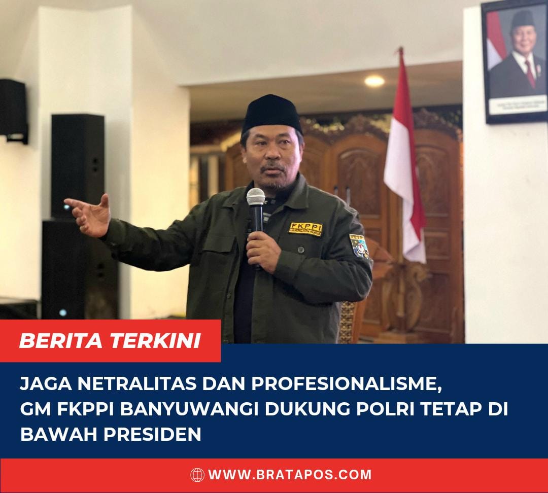 Jaga Netralitas dan Profesionalisme, GM FKPPI Banyuwangi Dukung POLRI Tetap di Bawah Presiden