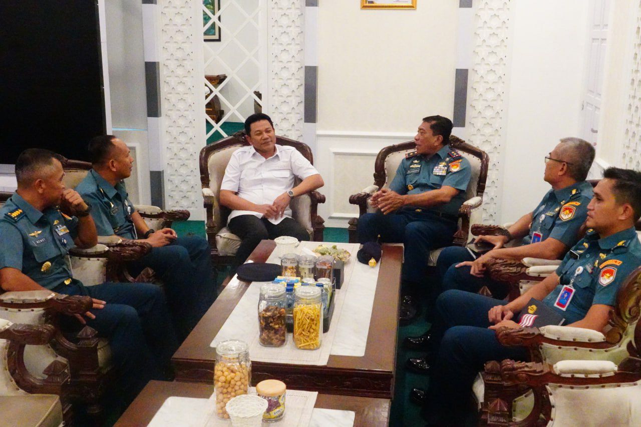 Jalin Sinergitas, Bupati Sidoarjo Subandi menerima Kunjungan Kehormatan Dankodaeral V