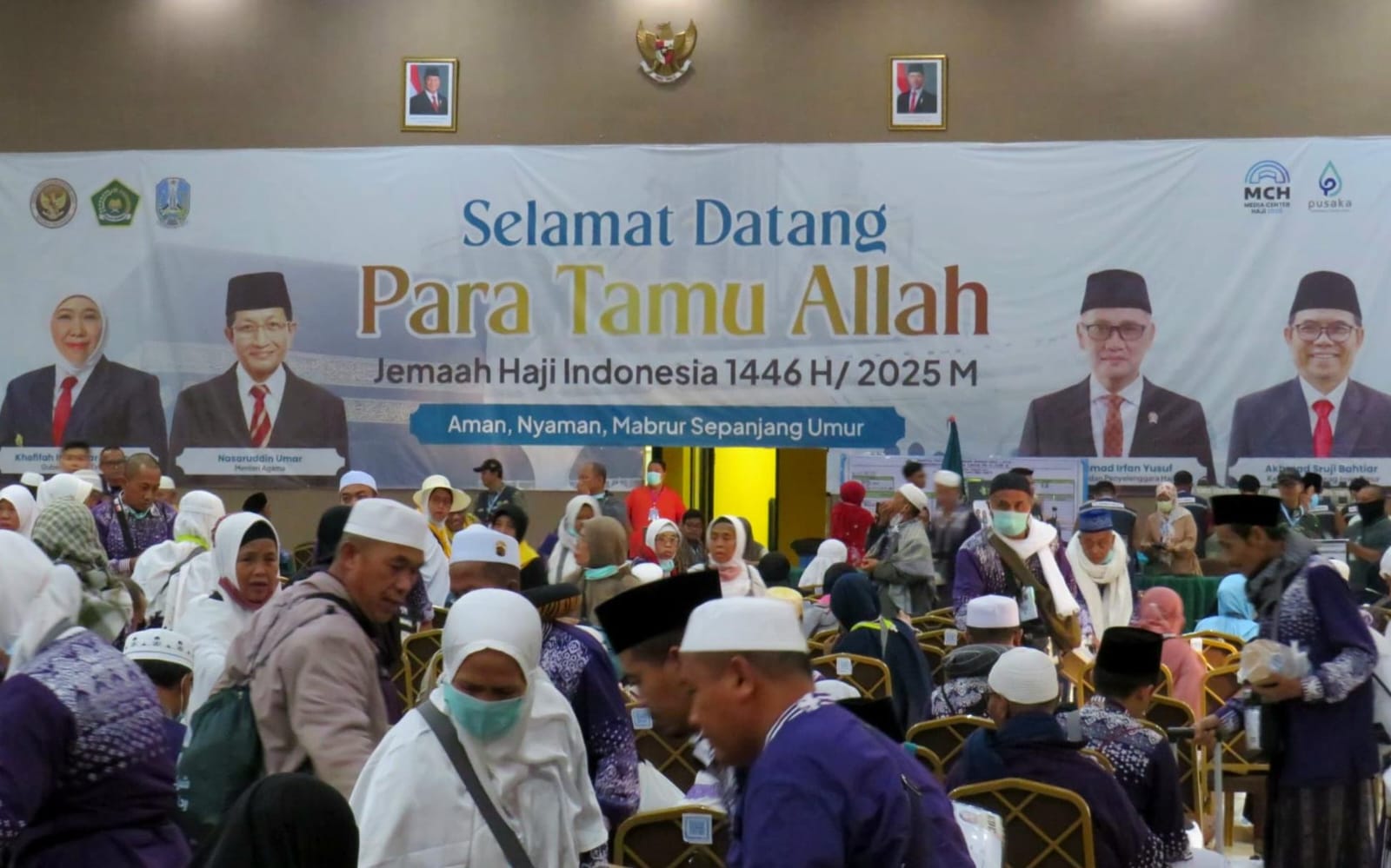 Jamaah Haji Kloter SUB-44 Asal Banyuwangi Tiba Lebih Awal, Setelah Sempat Tertahan di Jeddah