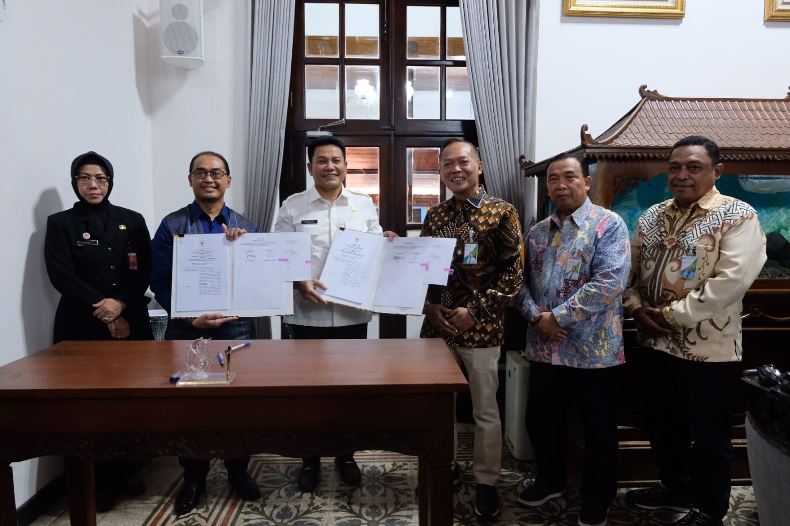 Jamin Kesejahteraan Sosial, Bupati Subandi Teken MoU dengan BPJS Ketenagakerjaan