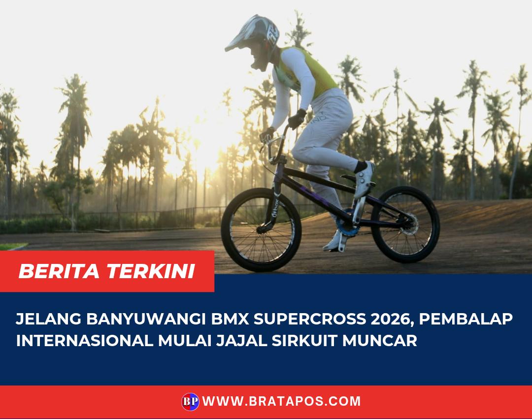 Jelang Banyuwangi BMX Supercross 2026, Pembalap Internasional Mulai Jajal Sirkuit Muncar
