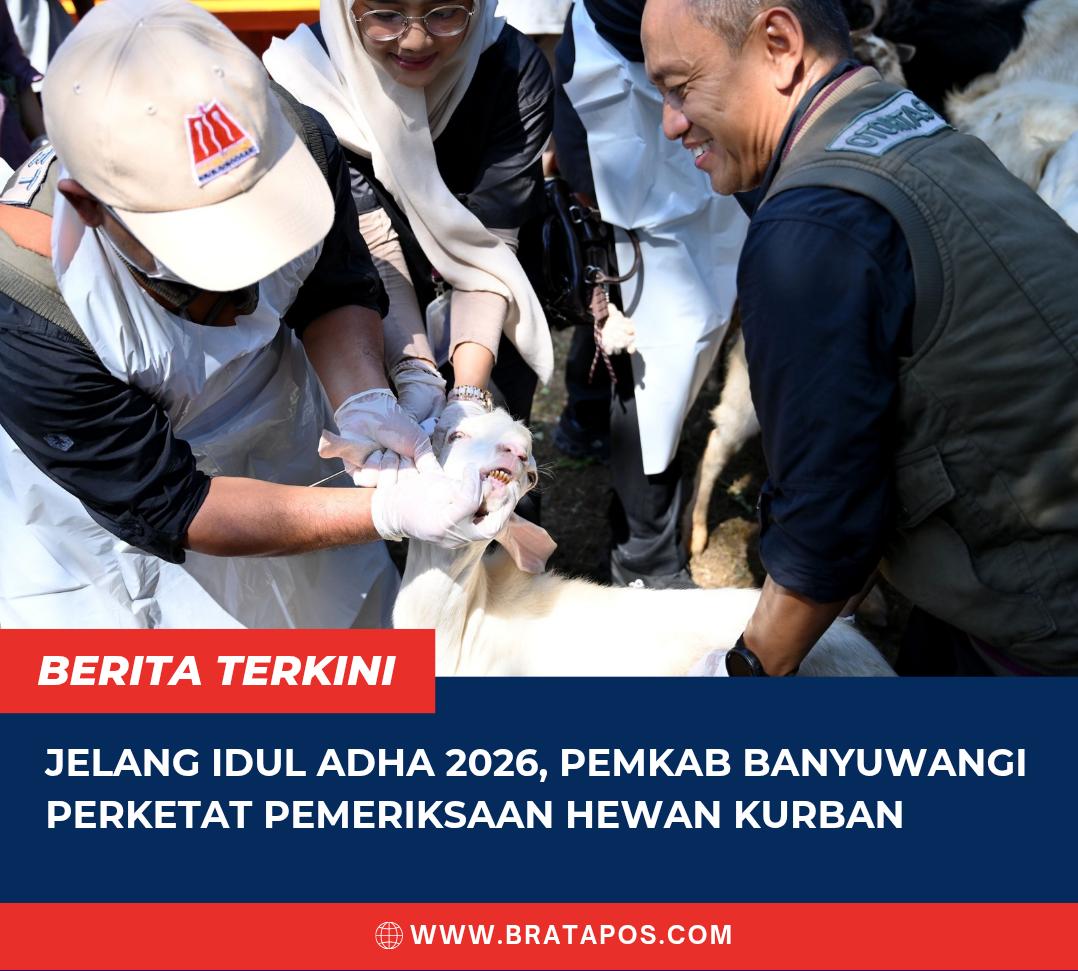 Jelang Idul Adha 2026, Pemkab Banyuwangi Perketat Pemeriksaan Hewan Kurban