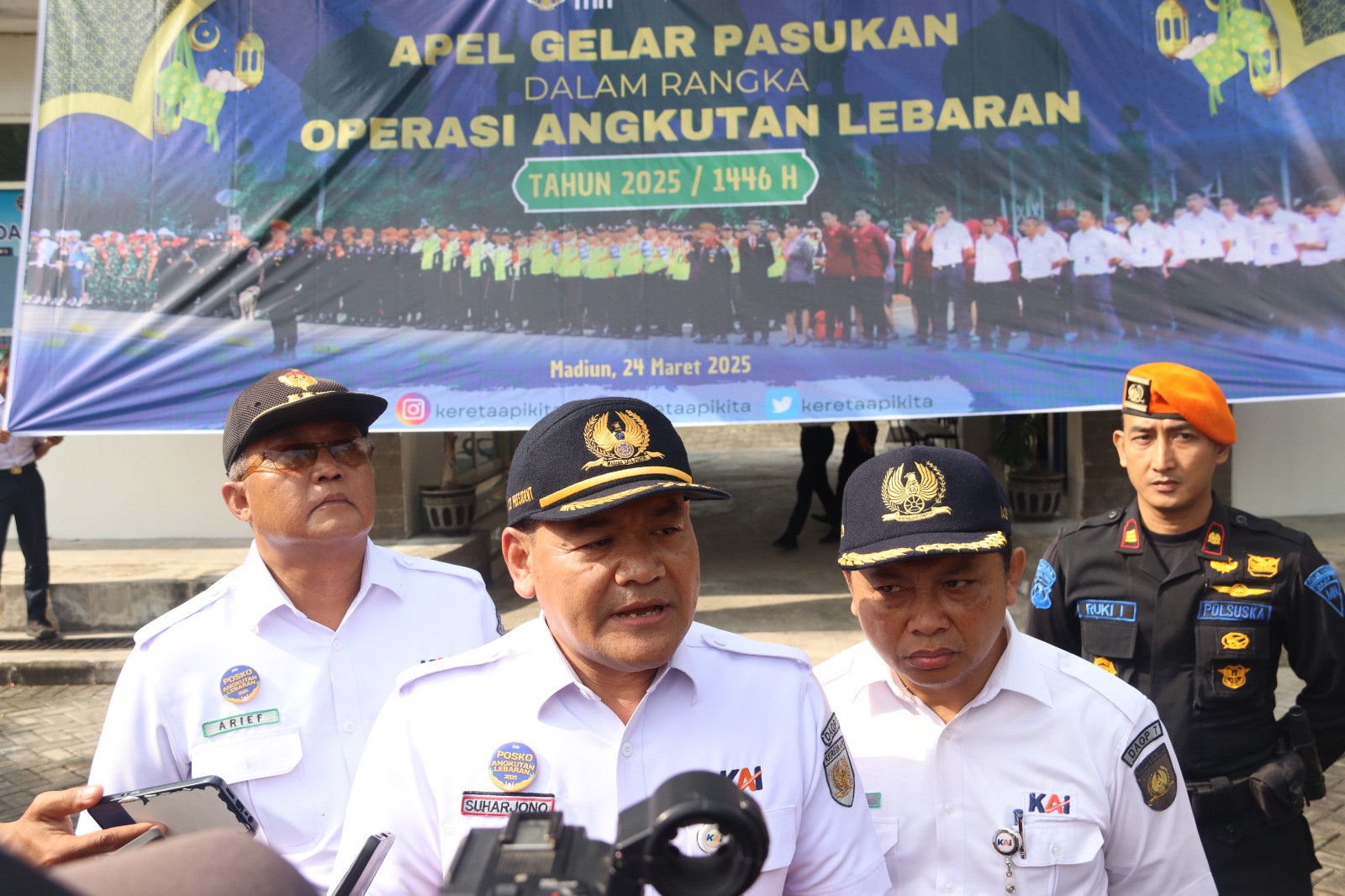 KAI Daop 7 Madiun Siap Layani Pemudik dengan Optimal pada Angkutan Lebaran 2025