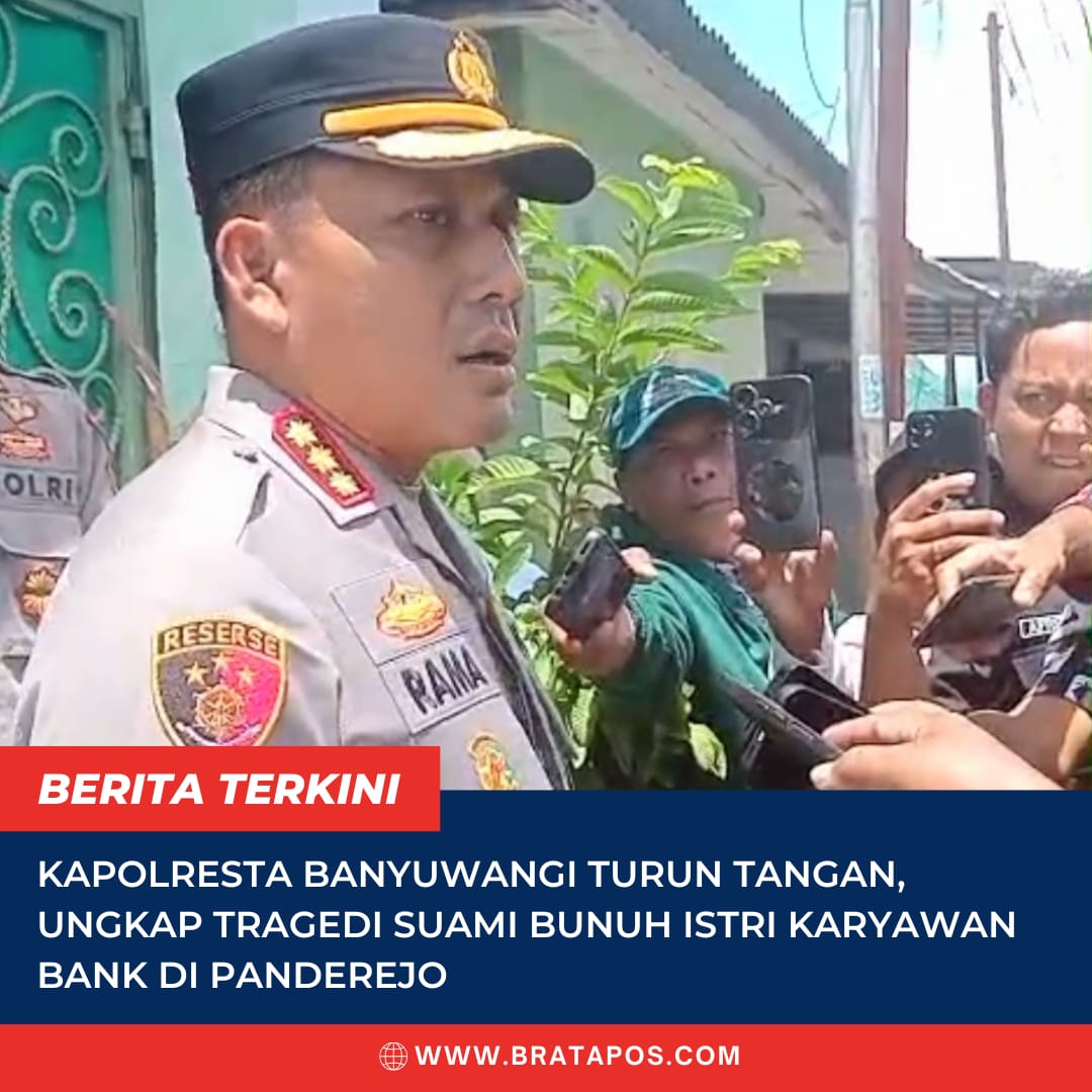 Kapolresta Banyuwangi Turun Tangan, Ungkap Tragedi Suami Bunuh Istri Karyawan Bank di Panderejo