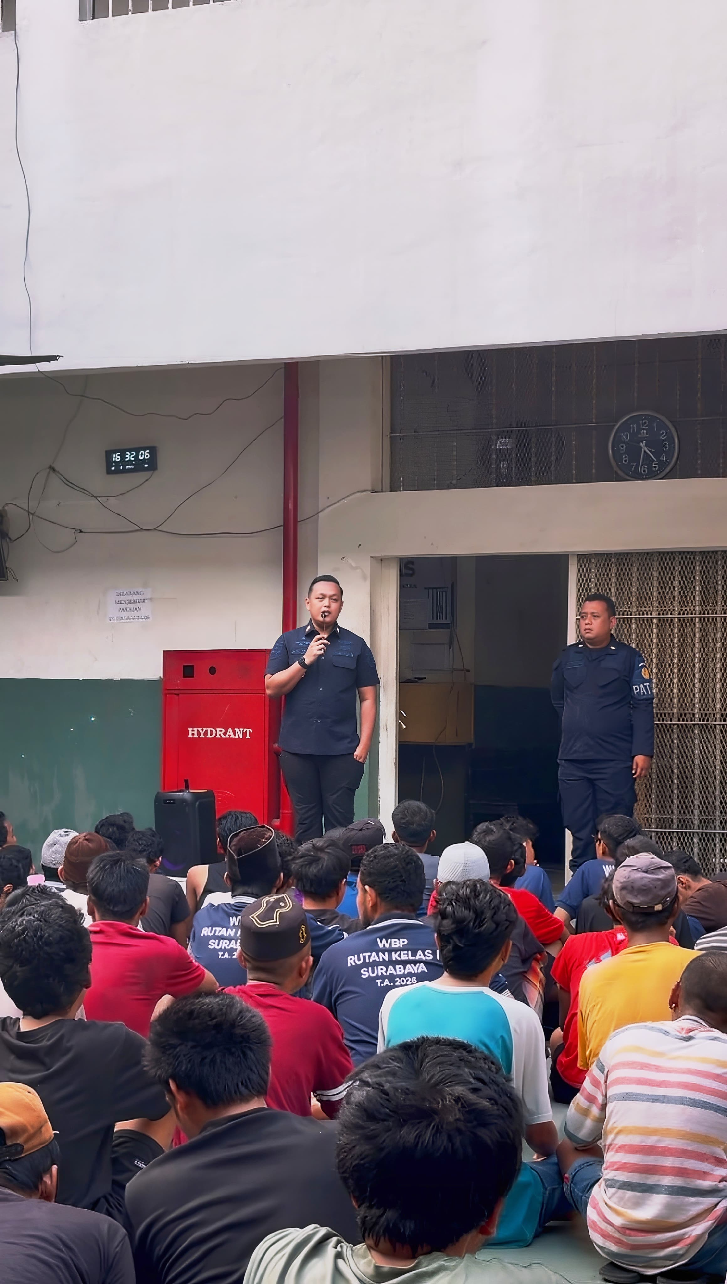 Kedepankan Pendekatan Humanis, Rutan Kelas I Surabaya Ajak Warga Binaan Blok Chandrapura Jaga Keamanan dan Ketertiban Bersama