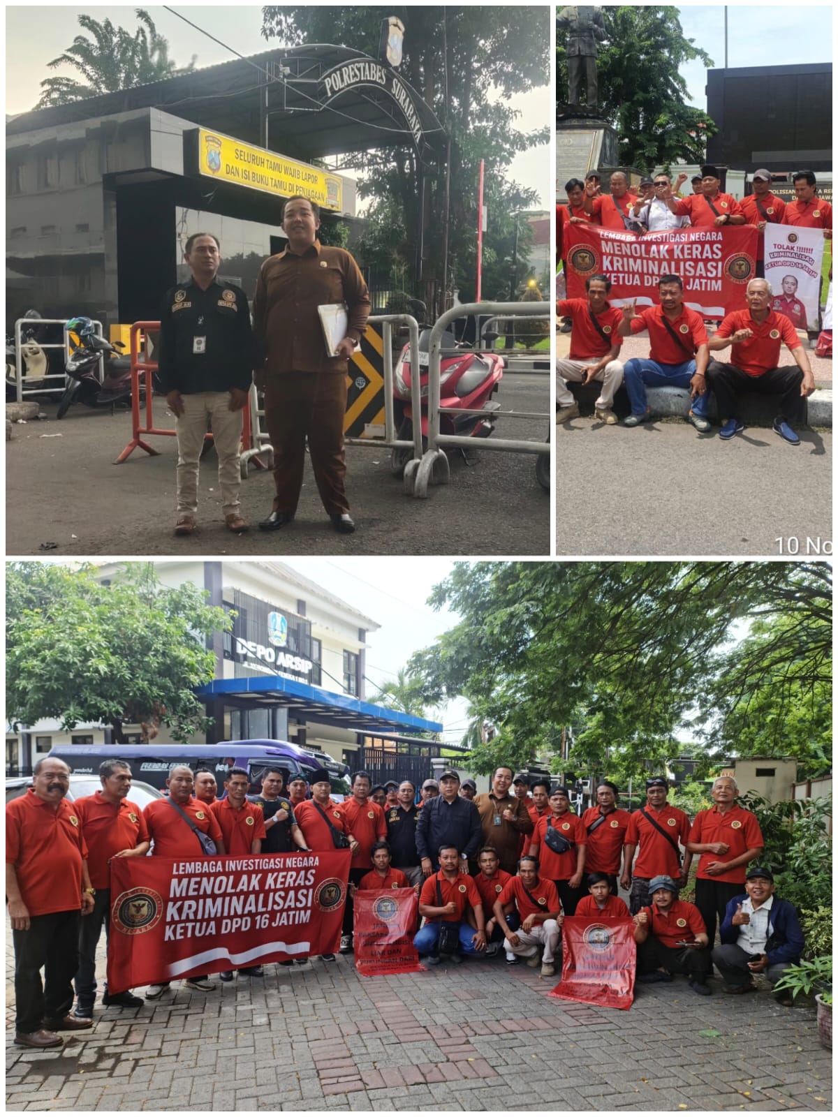 Kejanggalan Laporan 351 di Surabaya: Ketua DPD LIN Jatim Diperiksa, Kuasa Hukum Duga Ada Upaya Kriminalisasi Terkait Tambang Ilegal