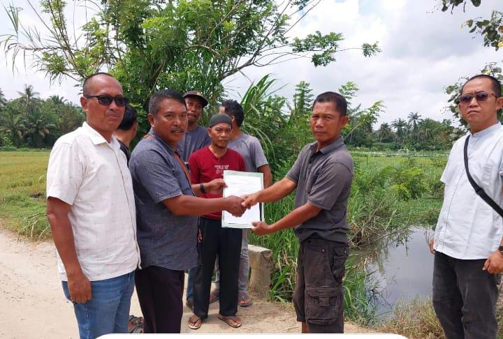Kelompok Tani Sekitar Perusahaan Apresiasi Pengelolaan Limbah PKS Tinjowan