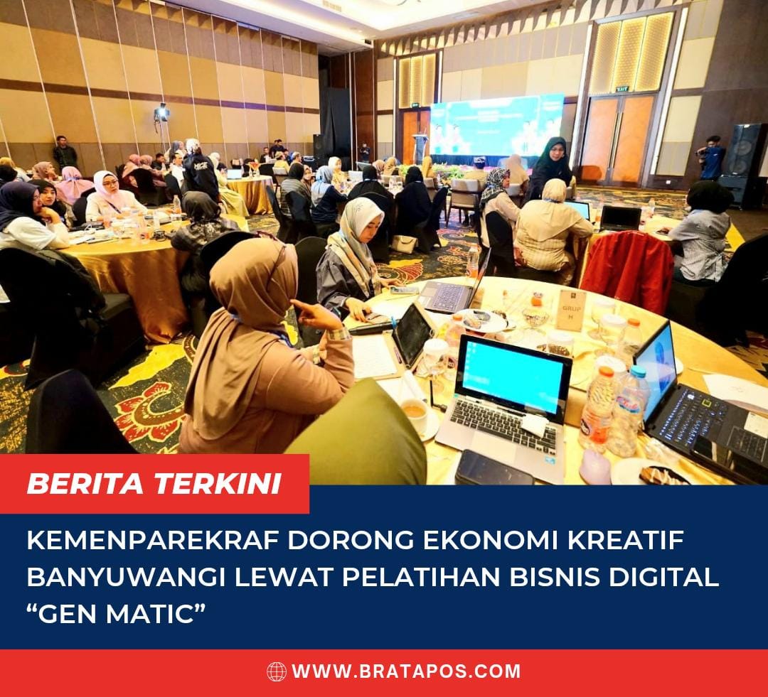 Kemenparekraf Dorong Ekonomi Kreatif Banyuwangi Lewat Pelatihan Bisnis Digital “Gen Matic”