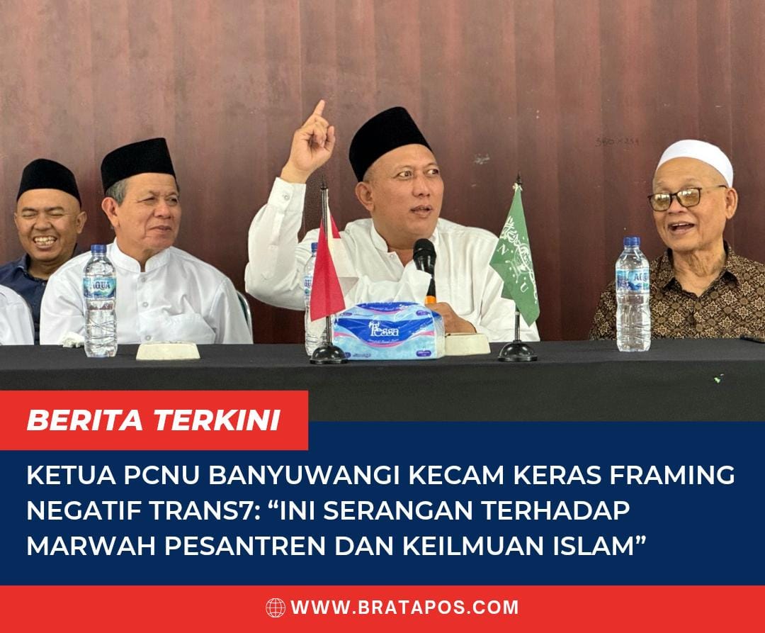 Ketua PCNU Banyuwangi Kecam Keras Framing Negatif Trans7: “Ini Serangan terhadap Marwah Pesantren dan Keilmuan Islam”