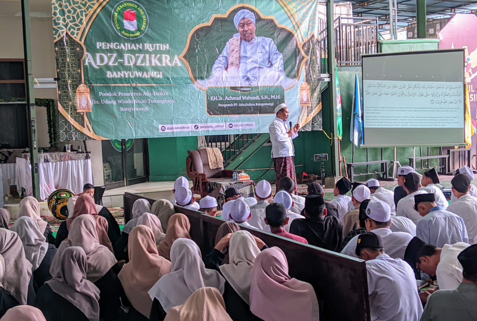KH. Ir. Achmad Wahyudi Nyalakan Obor "Nelesi Ati": Dari Tafsir Al-Qur’an Menuju Aksi Sosial