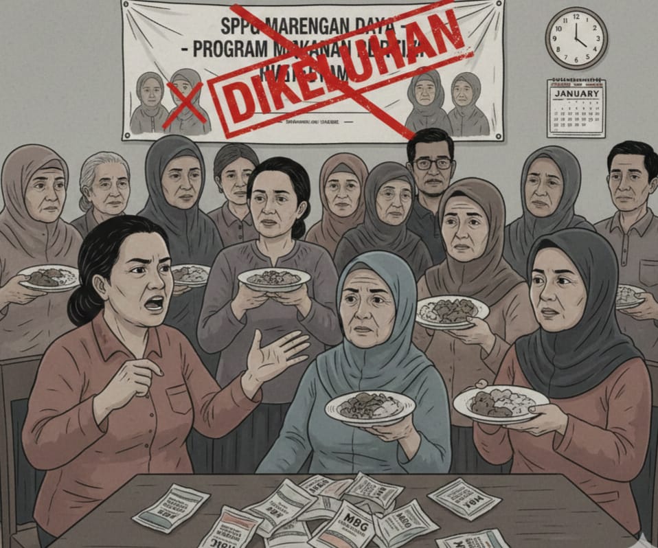 Kinerja SPPG Marengan Daya Dikeluhkan Setelah Diduga Salurkan Menu MBG Tak Layak Konsumsi