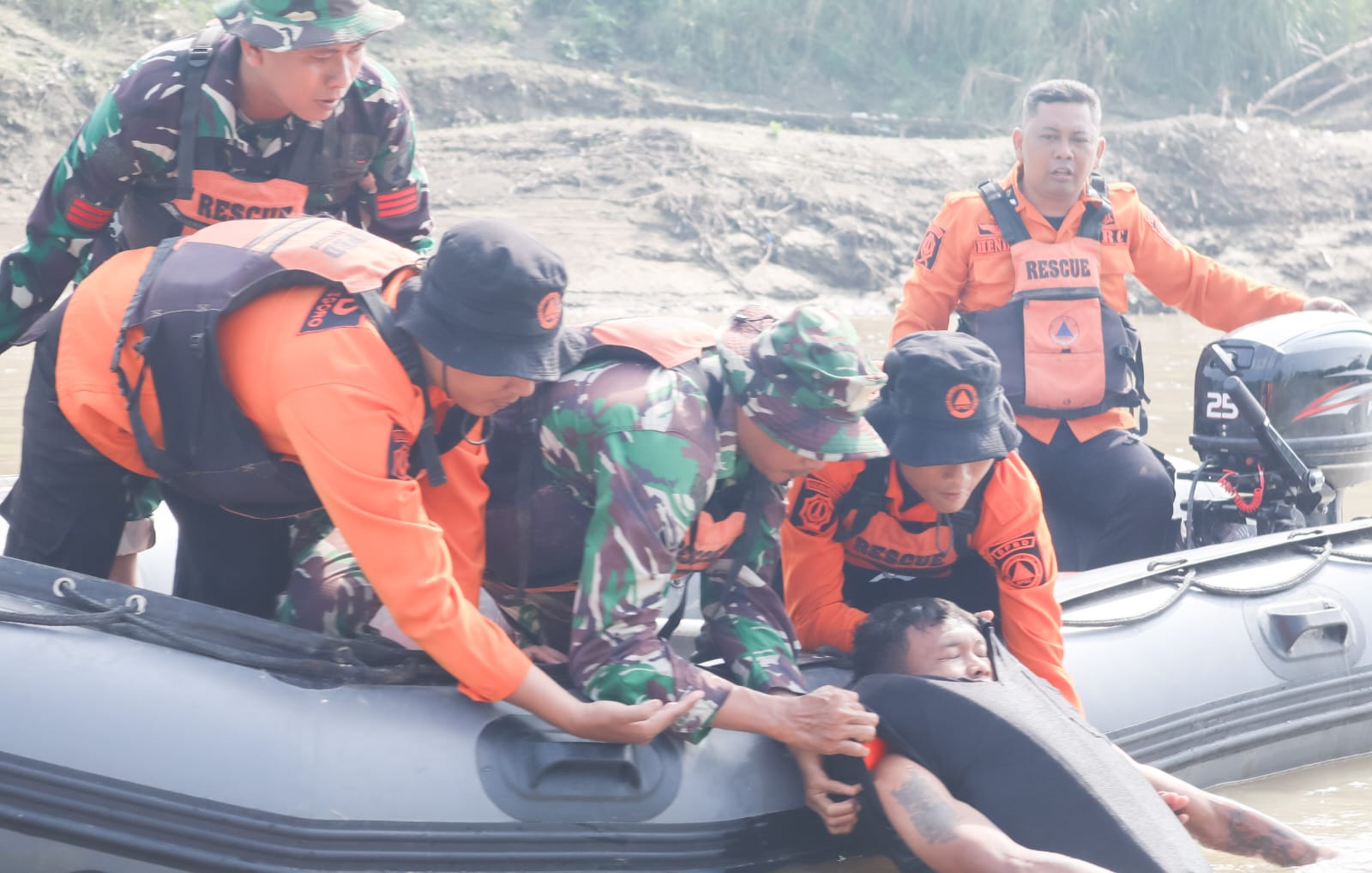Kodim Bojonegoro Gelar Latihan, Aplikasi Teritorial Sistem Blok Penaggulangan Bencana