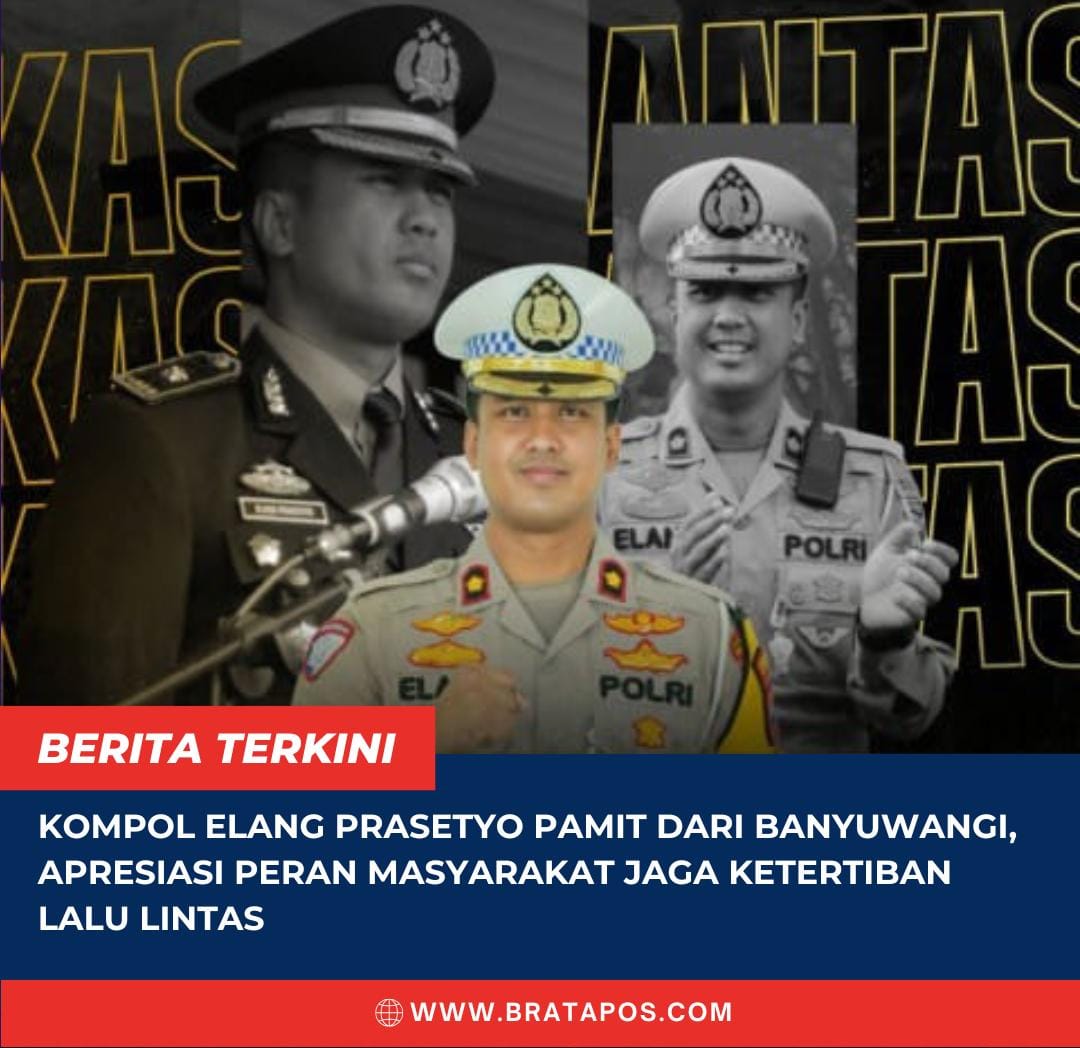 Kompol Elang Prasetyo Pamit dari Banyuwangi, Apresiasi Peran Masyarakat Jaga Ketertiban Lalu Lintas