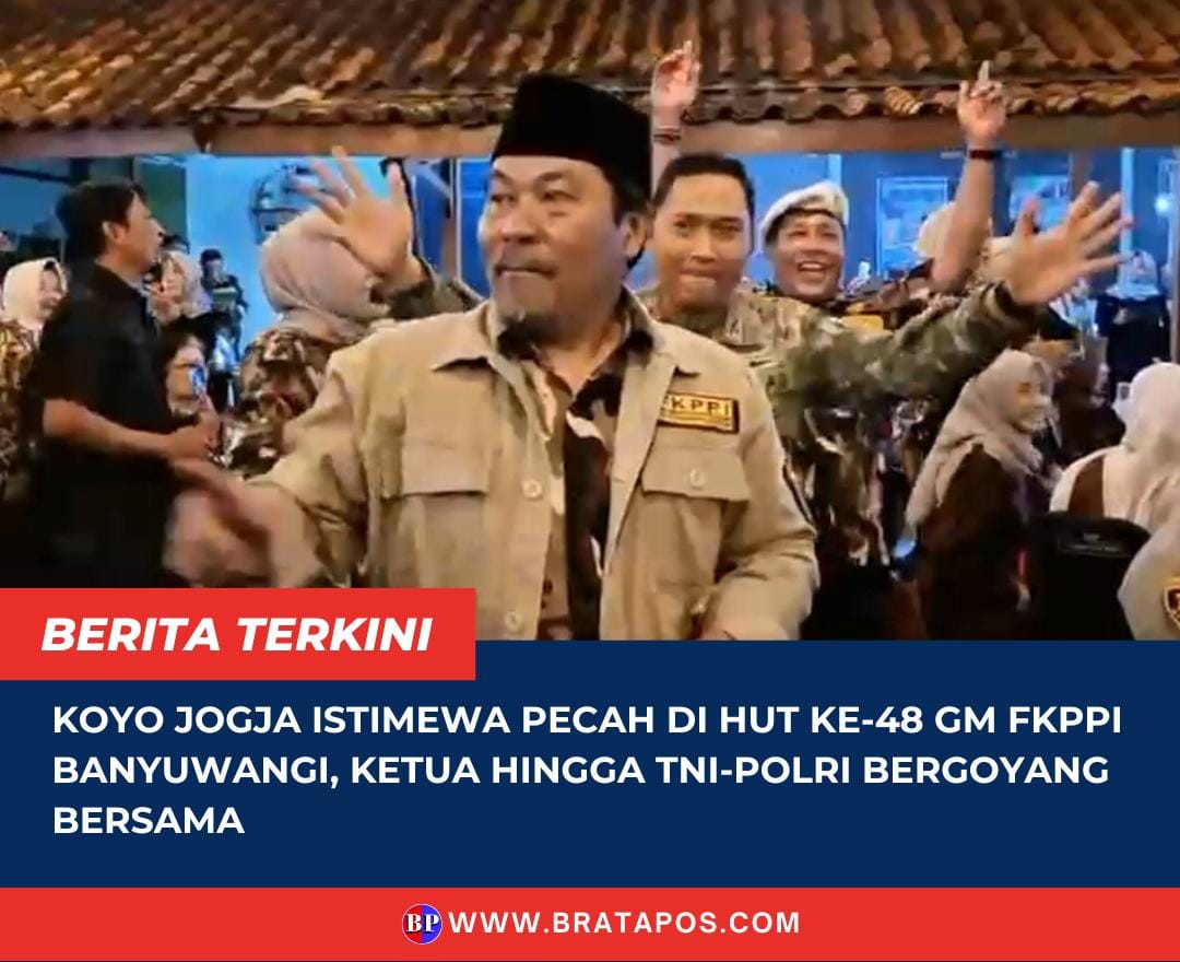 Koyo Jogja Istimewa Pecah di HUT ke-48 GM FKPPI Banyuwangi, Ketua hingga TNI-Polri Bergoyang Bersama