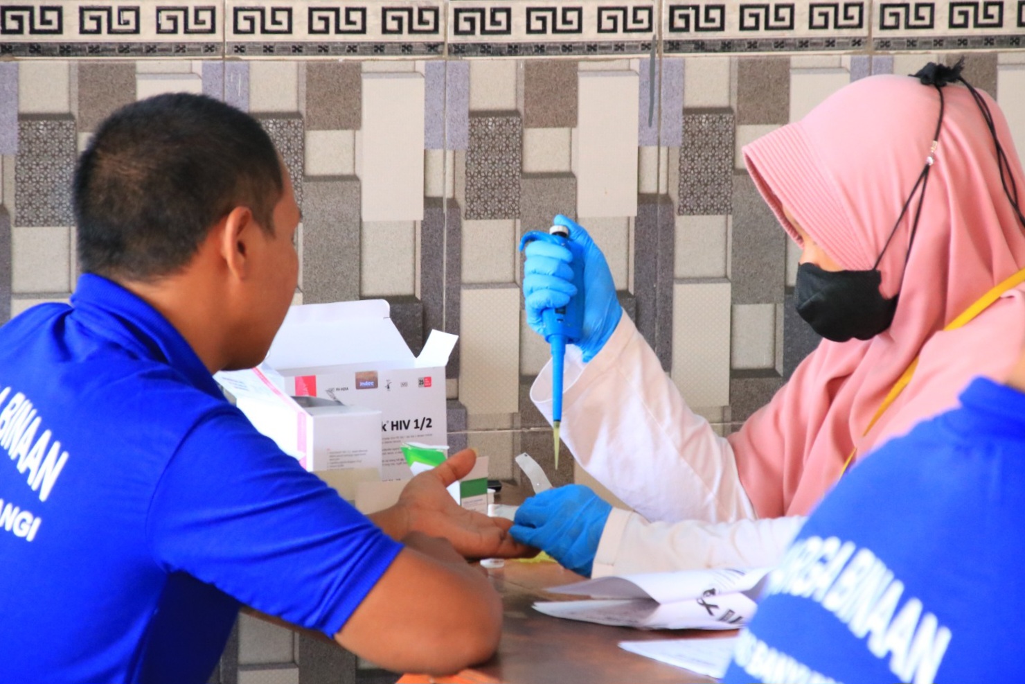 Lapas Banyuwangi Gencarkan Mobile VCT untuk Deteksi Dini HIV di Kalangan Warga Binaan