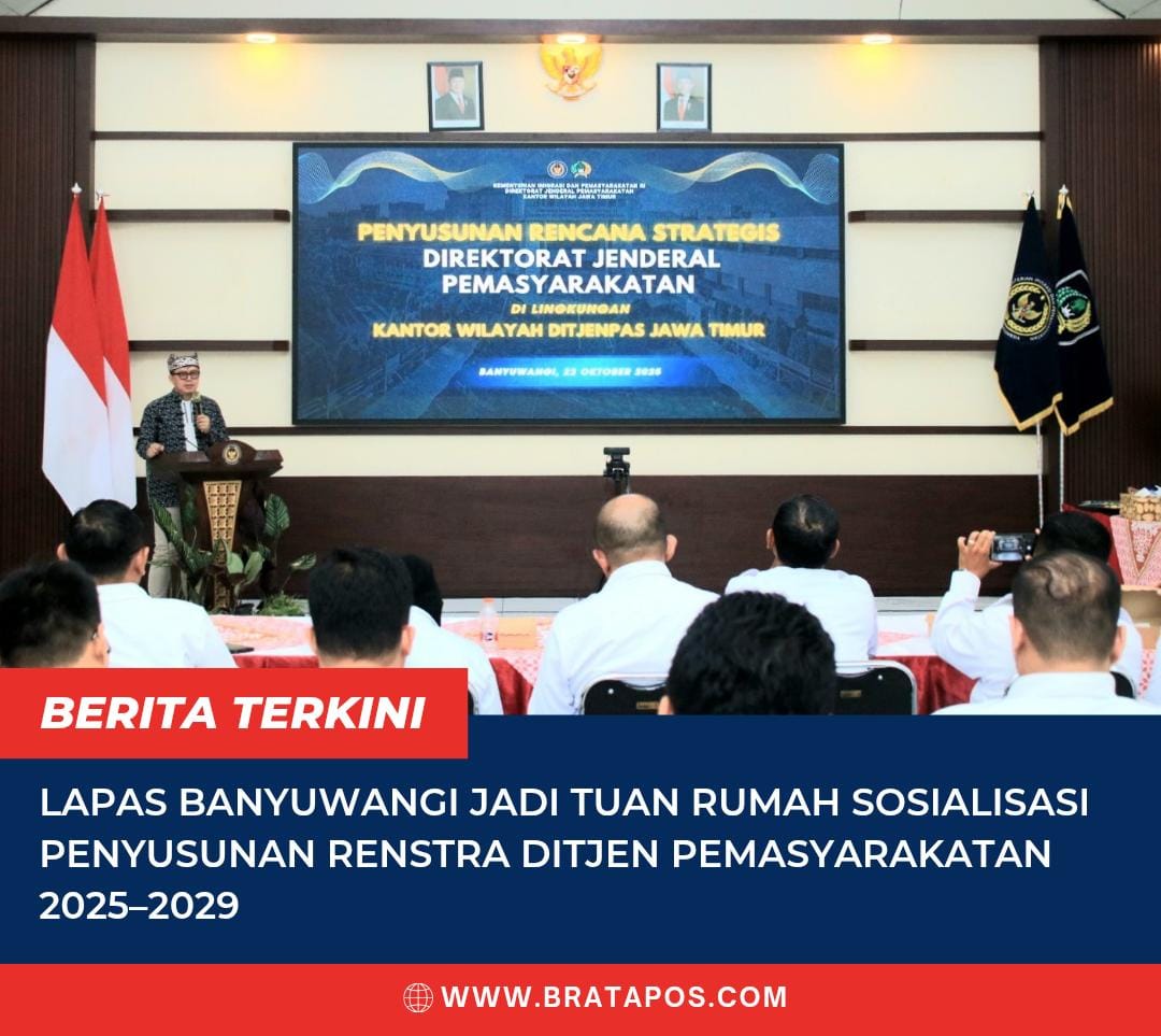 Lapas Banyuwangi Jadi Tuan Rumah Sosialisasi Penyusunan Renstra Ditjen Pemasyarakatan 2025–2029