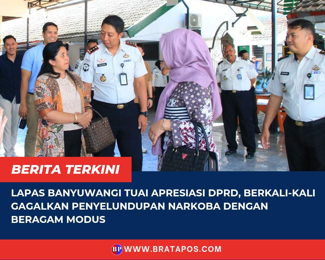 Lapas Banyuwangi Tuai Apresiasi DPRD, Berkali-kali Gagalkan Penyelundupan Narkoba dengan Beragam Modus