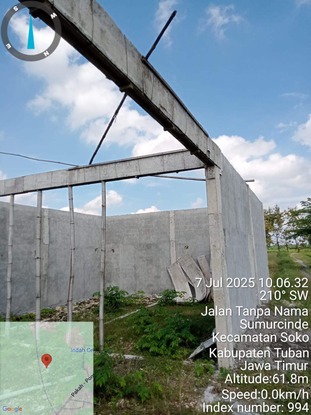 Mangkrak..!! Pembangunan Tempat Pembuangan Sampah Di Desa Sumur Cinde, Tuai Berbagai Polemik Di Masyarakat