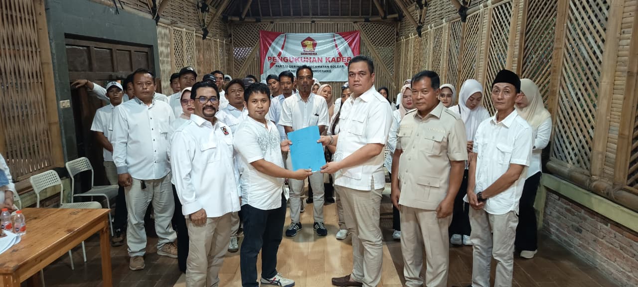 Masyarakat Kecamatan Solear Deklarasi Dukung dan Besarkan Partai Gerindra