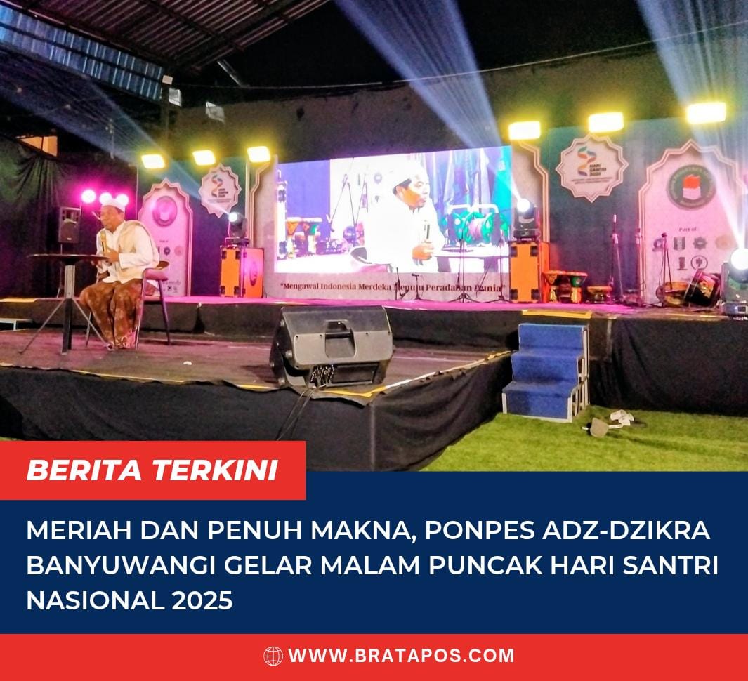 Meriah dan Penuh Makna, Ponpes Adz-Dzikra Banyuwangi Gelar Malam Puncak Hari Santri Nasional 2025