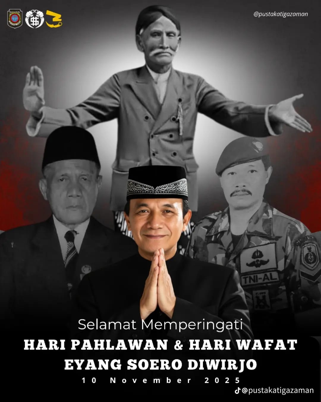 Momentum Hari Pahlawan, Tiga Zaman Ajak Warga PSHW-TM Teladani Nilai Perjuangan Para Pendiri